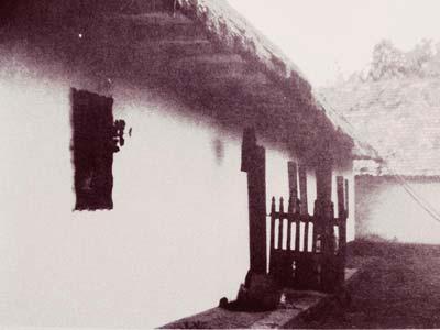 1. sz. kép: Fő út 55. sz. lakóház. (Nagypaliék.) Épült 1880-ban.