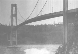 Tacoma-Narrows híd mozgása, tönkremenetele.