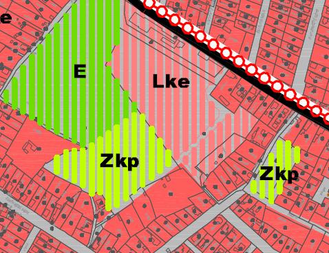 8971/16, 8971/17, 8971/21, 8971/22 1470/3 0,68 ha 0,36 ha Lke-2 Lke-1 Gksz-1 9 Kertvárosias