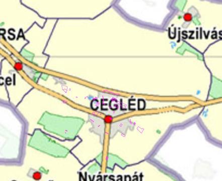 kiemelt fontosságú honvédelmi terület övezete Az övezetre vonatkozó OTrT előírások: (a 2014. január 1-én hatályba lépett módosítások szerint) 2. E törvény alkalmazásában: 12.