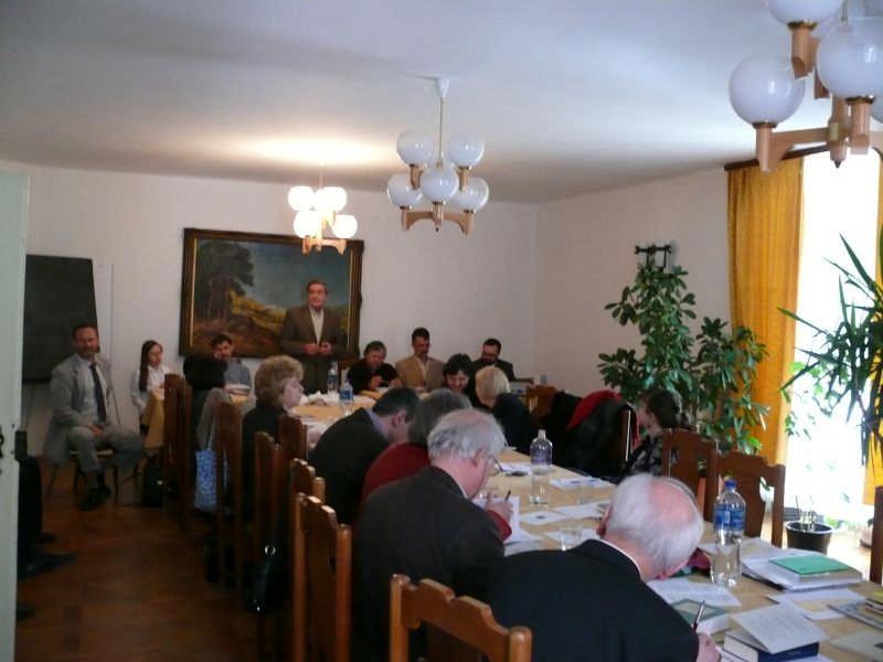 A konferencia résztvevő i a