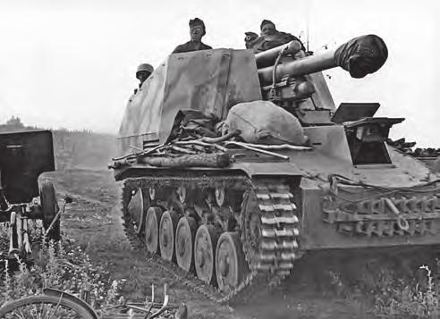 Haditechnika-történet 19. ábra. A szembenálló szovjet és német haderőben is megtalálható volt több cseh eredetű tüzérségi eszköz, főleg a nehéz kategóriában.