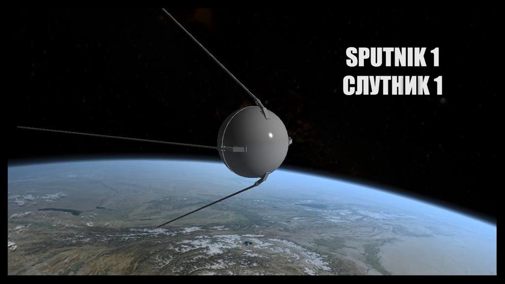 Történeti bevezető 1957 - első műhold: Sputnik 1 két amerikai fizikus, William Guier és George
