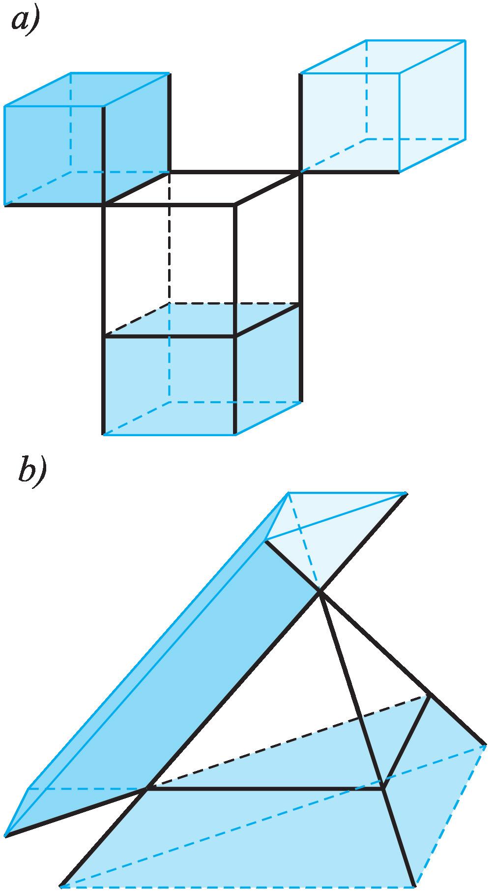 10 Kombinatorika 10/3. b). ábra: AB = 3, BC = 4, ABC = 3 $ 4 = 1.. ábra: AB = 10, BC = 4, ABC = 10 $ 4 = 40.. ábra: AB =10, BC =13, ABC=10 $ 13 =1.