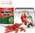 Goji Berry 500 mg A goji bogyó Távol-Keleten immunrendszer erősítő élelmiszer. Egyéb elnevezések, Lícium gyümölcs, Lycium, farkasbogyó, Wolfberry.