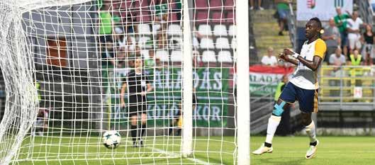 FORDULÓ ÚJPEST FC PUSKÁS AKIA FC 1 3 (0 1) Gól: Novothny (71.), ill. Diallo (22.