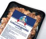 rántottsajt 14 500 g 72 Bábolna ropogós csibefasírt natúr 1 kg 63 TAMÁSI HÚS (Cookin5) g/db Cookin5 Panírozott csirkemell csíkok lédig, 3 kg