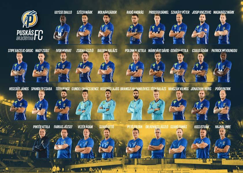 A SKÁS akadémia FC 207-208-as kerete Hátsó sor: SÁNDOR György, TISCHLER Patrik, TÓTH Bence, SPANDLER Csaba, HEGEDÜS Lajos, GUNDEL-TAKÁCS Bence, POGACSICS Krisztián, HEGEDŰS János, TA R Zsolt, SZAKÁLY