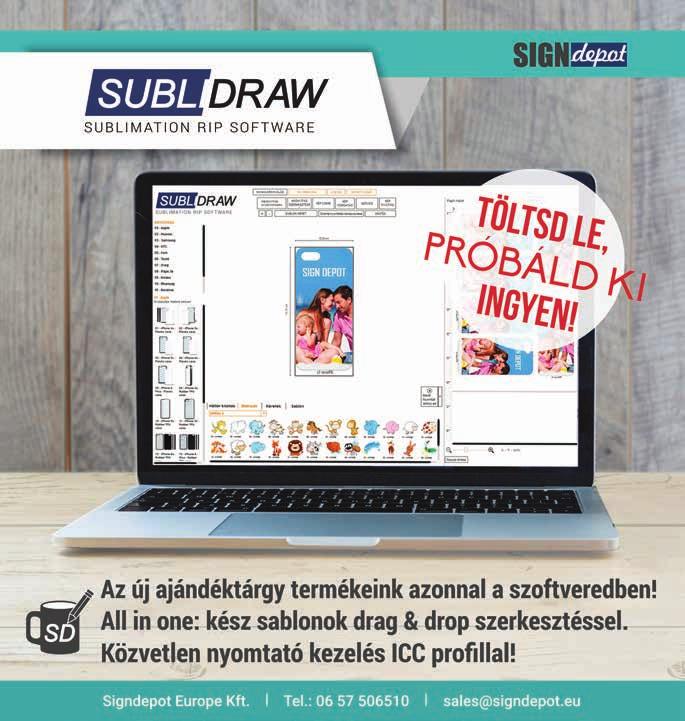 építettek, hogy használatához valóban semmilyen grafikai tudásra nincs szükség! A SubliDraw segítségével rengeteg időt és energiát megspórolhatunk magunknak.