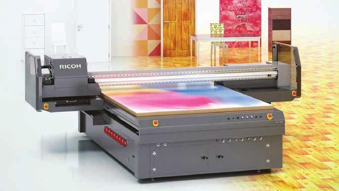 ColorGATE akvizíció és UV síkágyas nyomtató Nagyléptékű fejlesztések a Ricoh-nál A Ricoh idén év elején bemutatott fejlődési stratégiájának egyik fontos állomásaként novemberben bejelentették: