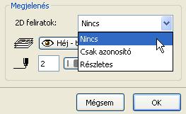 2.5 Kiegészítők törlése A kiegészítők törlésére a Kiegészítők törlése menüpontot használjuk a cserépfelület kijelölése után.