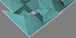 6. modul: TÉRELEMEK 17 A Spidron-rendszer alapját az ábrán látható, háromszögekből is összeállítható elem képezi.