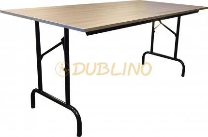 DL OPTIMA TABLE Csővázas konferencia asztal laminált lappal, fekete vázzal. Az ár a komplett asztalra vonatkozik.