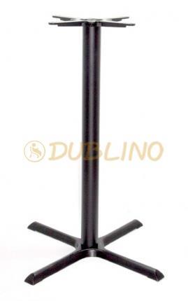 Fekete központi, magas asztalláb 108 cm magas Max: 75 x 75 cm laphoz Szállítás: Raktárról a készlet P 7652/110