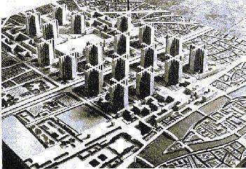 után Urban tissue of Paris