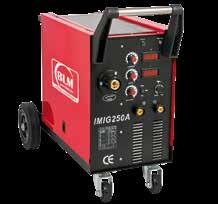 ALUFLUX CO + MMA HEGESZTŐ INVERTER IWELD POCKET MIG 195A HEGESZTŐGÉP KOCSI 27 X 45 CM IWELD IGBT technológiás bevont elektróda és