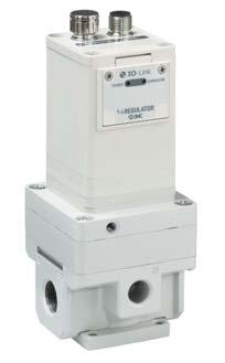 Elektropneumatikus szabályozó ITV-X395 sorozat Alkalmazható közeg: Levegő (olajmentes) Linearitás: ±1 % F.S. vagy kevesebb Hiszterézis: 0.5 % F.S. vagy kevesebb Ismétlési pontosság: ± 0.5 % F.S. vagy kevesebb Mérési tartomány: 0.