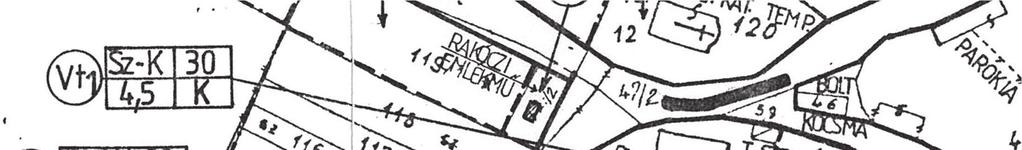Mogyoróska községen 2010-ben történt az egyedi tájértékek felmérése, és az 1. módosítási pont által érintett telken lév épület, un.