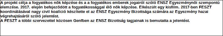 Szervezet / Jogi személy szervezeti egység neve: Támogatási program elnevezése: Támogató megnevezése: Fogyatékos nők tudatosságának növelése Nyílt Társadalom Intézet központi költségvetés Támogatás