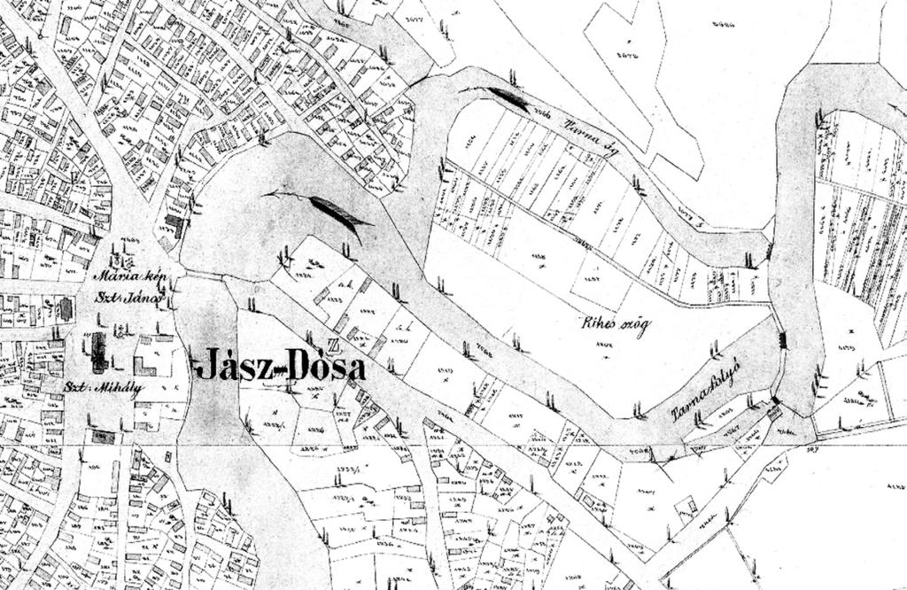 56 História Jászdózsa központja a mai