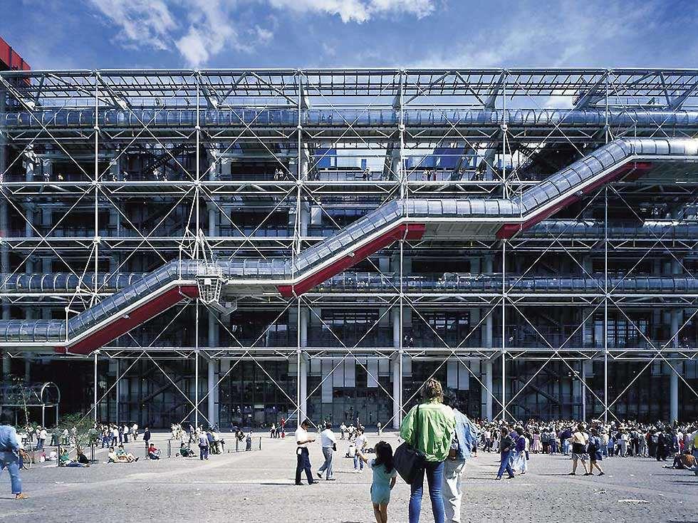 Pompidou Központ, 1971-77,