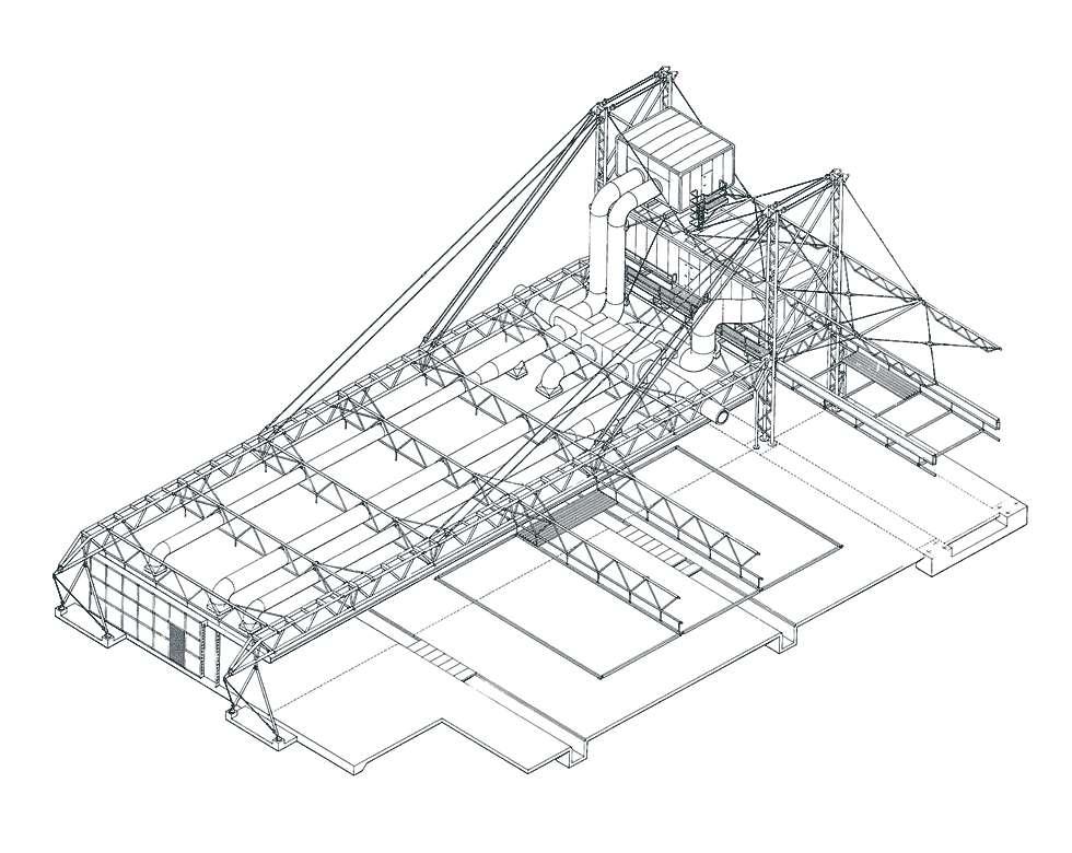 INMOS Processzorgyár Newport Wales, GB Richard Rogers Partnership 1982-1987 Dobai János