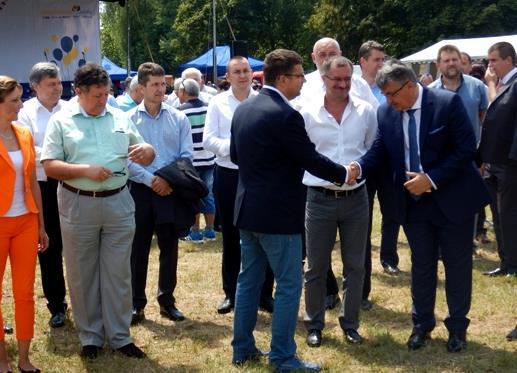 Záhonyból indult vezérigazgatója és Leleszi Tibor, a város polgármestere szóltak a