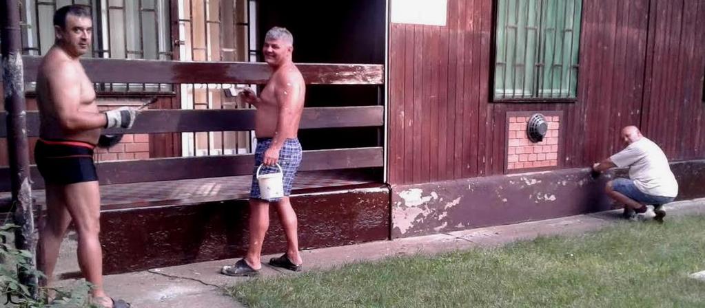 Befejeztük Vasutasok Szakszervezete Területi Képviselet Záhony Berekfürdő felújításával végeztünk a héten, amihez lelkes csapatra, tenni akarásra és persze kitartásra volt szükség.