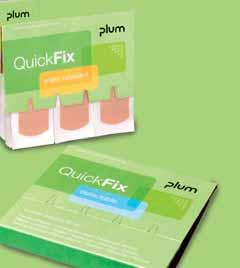 QUICKFIX - VEGYES Falra szerelhető ragtapaszadagoló, 45 darab rugalmas és 45 darab vízálló ragtapasszal.