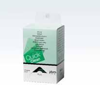 QUICKCLEAN Sebtisztító kendő dobozban, kisebb sebek, vágások, karcolások tisztításához.