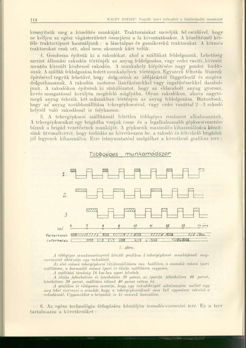 könnyítsük meg a közelítés munkáját. Traktorainkat szereljük fel csörlővel, hogy ne kelljen az egész vágásterületet összejárni a fa kivontatásakor.