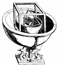 II/1/f. A világ harmóniája : Kepler II/1/g. Kepler geometriai kozmosza A világ matematikai harmóniája ad választ a legfontosabb kérdésekre: Miért pont 6 bolygó van? (A távcső felfedezése előtt ennyi.