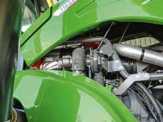 Az AGCO Power Motor űrtartalma 16,8 liter, és 457-598 LE teljesítménnyel rendelhető. A motor hossza és maassáa kisebb, mint ey 6 heneres soros motoré.