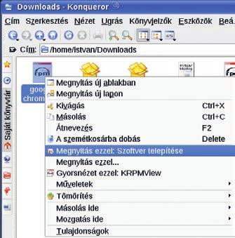 Sikeres telepítés után a nagy ablak automatikusan záródik.