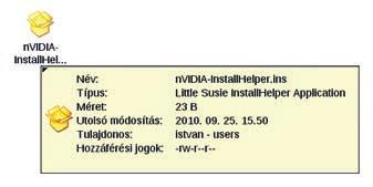 A Linux a fenti módon is korlátozza a programok futását, biztonságunk érdekében, de ezt adott esetekben egy-két kattintással feloldhatjuk.