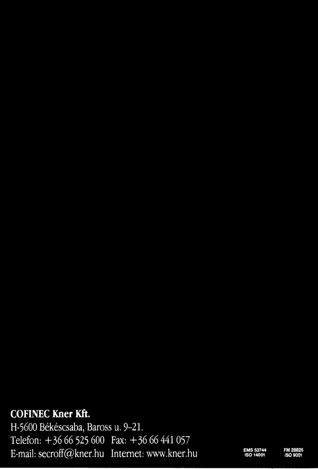 Telefon: + 3 6