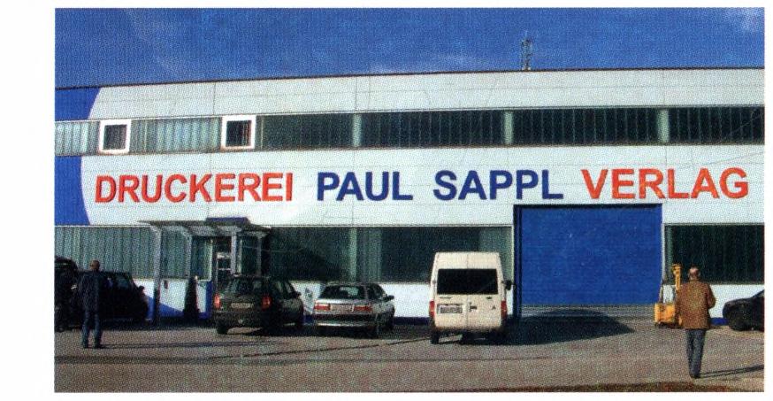 2003-ben hat hibridberendezést installáltak. DRUCKEREI PAUL SAPPL VERLAG Tirol fővárosa, Kufstein, a német határtól tizenöthúsz kilométerre van.