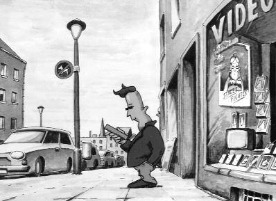 (Zene: Alexander Balanescu) THE SAINT INSPECTOR SZENT FELÜGYELÕ Rendezõ / Directed by: Mike BOOTH (GBR) 5 min.