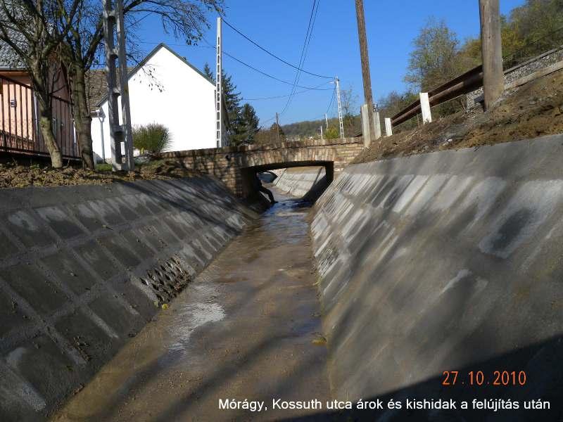 hosszban a 950 m2 felülettel. A kivitelezés ideje: 2010. szeptember 6. október 6.