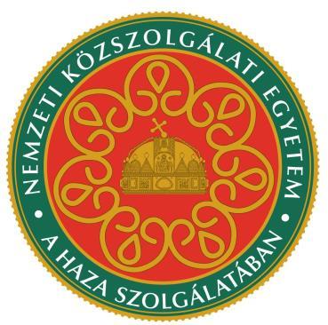 Hatály: 2017. I. 28 - NEMZETI KÖZSZOLGÁLATI EGYETEM FOGLALKOZTATÁSI SZABÁLYZAT (Egységes szerkezetben az 53/2013. (IV. 17.) számú szenátusi határozat, a 118/2013. (VII. 10.