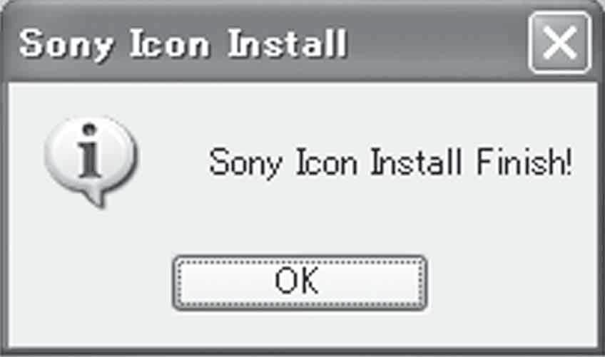 A Drive Letter Recognition Software program telepítése (csak Windows esetén) Megjegyzések az ikonokkal kapcsolatban Ha telepíti a Drive Letter Recognition Software programot, megváltozik a cserélhető