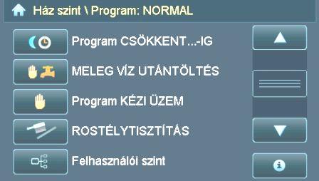 7.3 Időprogram beállításai BS-07-03-00-00-01-BAHU Csak időprogramban megadott időben lehet a fűtőköröket ill. a töltőszivattyúkat működtetni.