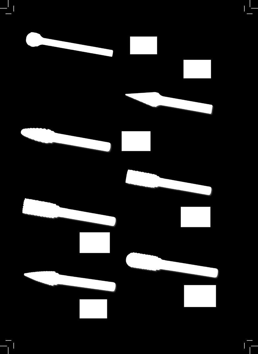 Keményfémből készülnek, optimálisan megválasztott geometriával és pontos körfutással.