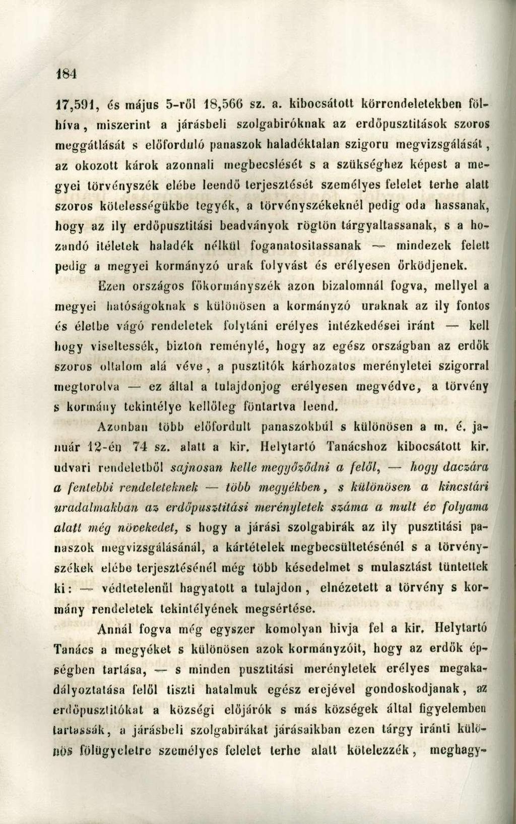 17,591, és május 5-röl 18,566 sz. a.