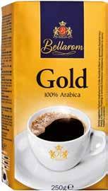 * 100% ARABICA BELLAROM ŐRÖLT GOLD KÁVÉ 599 Ft 549Ft 250 g, 1 kg = 2196 Ft BELLAROM