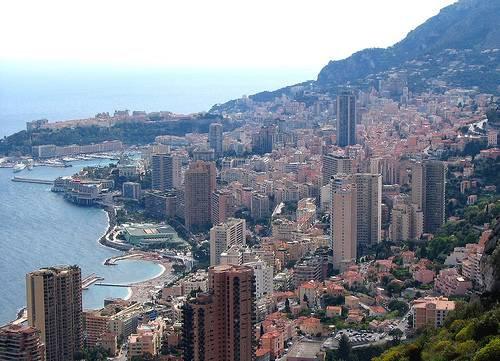 Monaco látképe Eléggé dús programmal, fárasztó utakat jártunk be, de sok szép