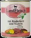 Landfleisch Dog konzerv 800g baromfi+lazacfilé baromfiszív+lazac csirke+rizs marhaszív+tészta pacal+rizs 659 Ft 824 Ft/kg Kennerfleisch