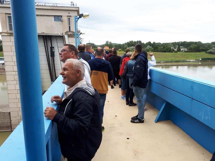 Leányvállalata Bodrog vízgyűjtő Igazgatóságának (Terebes) dolgozói és egy szakmai kirándulás