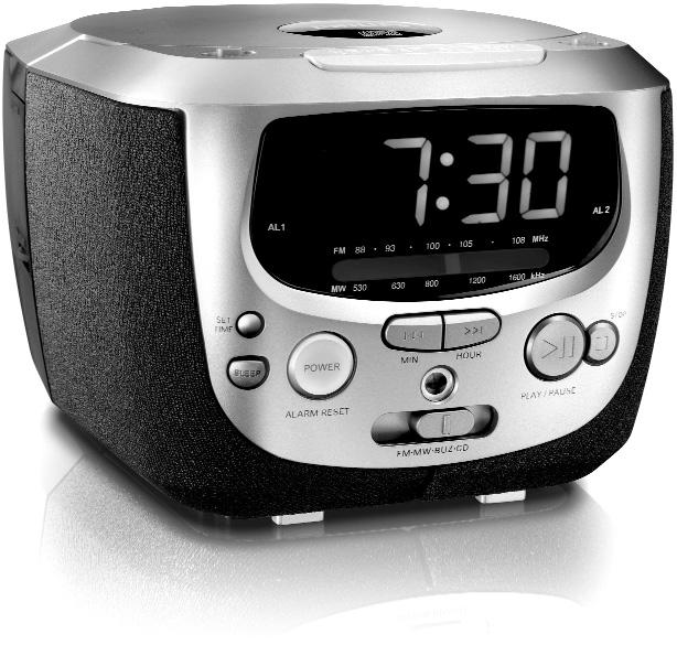 CD Clock Radio Pуководство пользователя Instrukcje Obsługi Uživatelské příručky Používateľské príručky Felhasználói