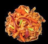 .. Pad thai fried rice noodles Pirított tészta vörös curryvel és